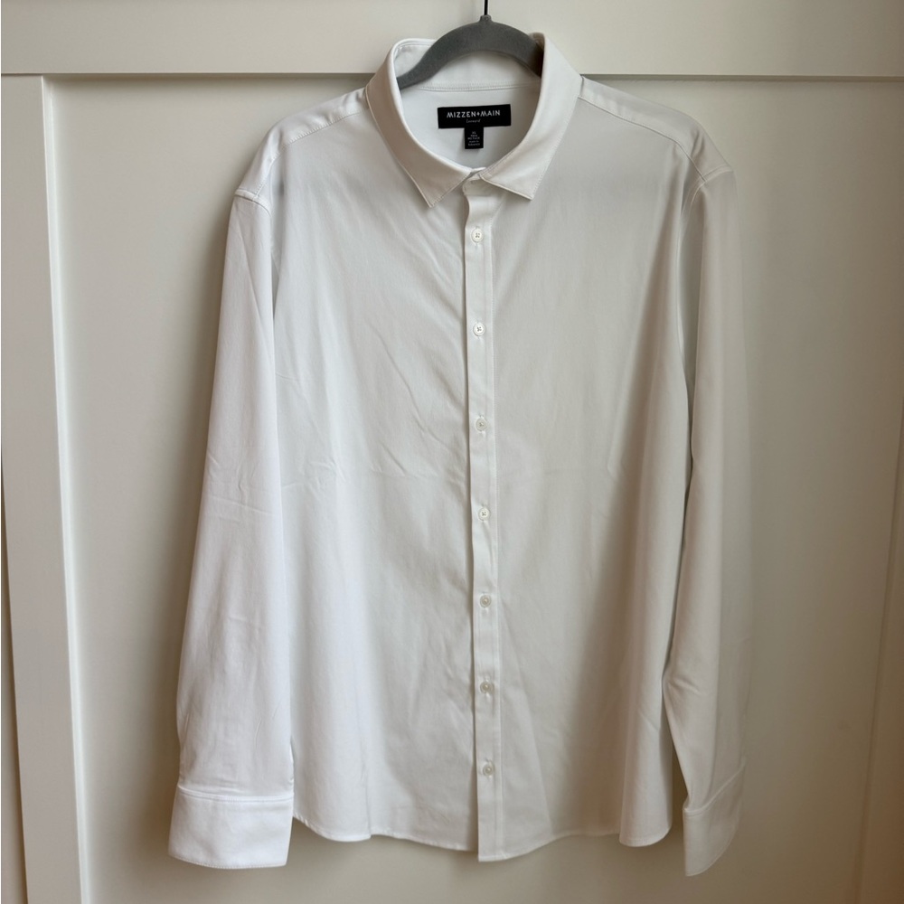 Men’s Mizzen + Main Leeward Shirt – XL Trim | No Tuck | Excellent Condition